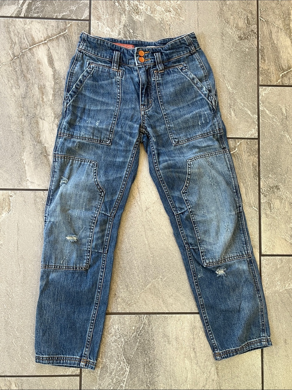 💙 Pilcro by Anthropologie The Wanderer Jeans Size 24 Petite